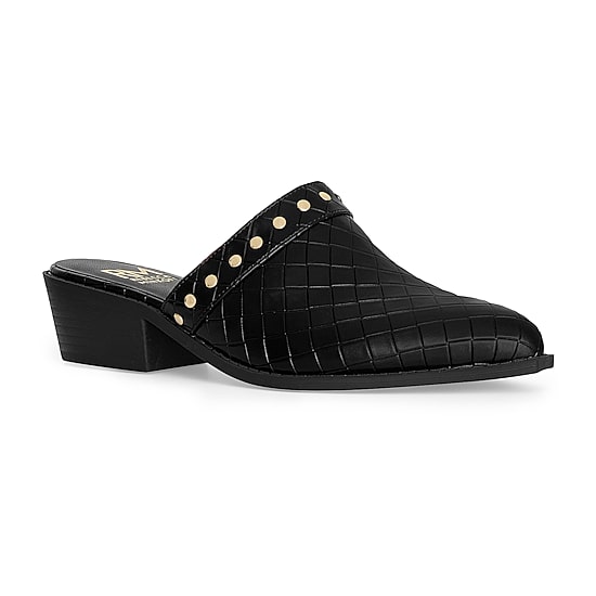RM Rebecca Minkoff Barb Womens Round Closed Toe Mules