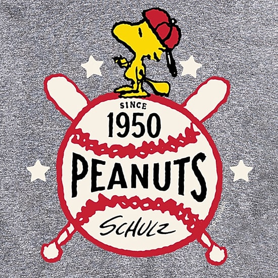 Mens Short Sleeve Peanuts Graphic T-Shirt
