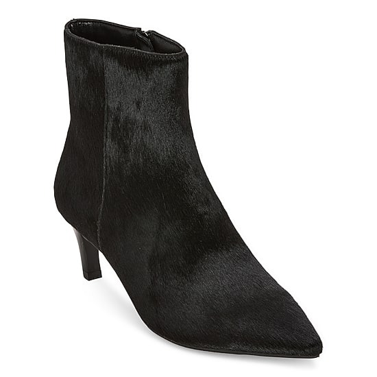 Worthington Womens Murphy Kitten Heel Booties