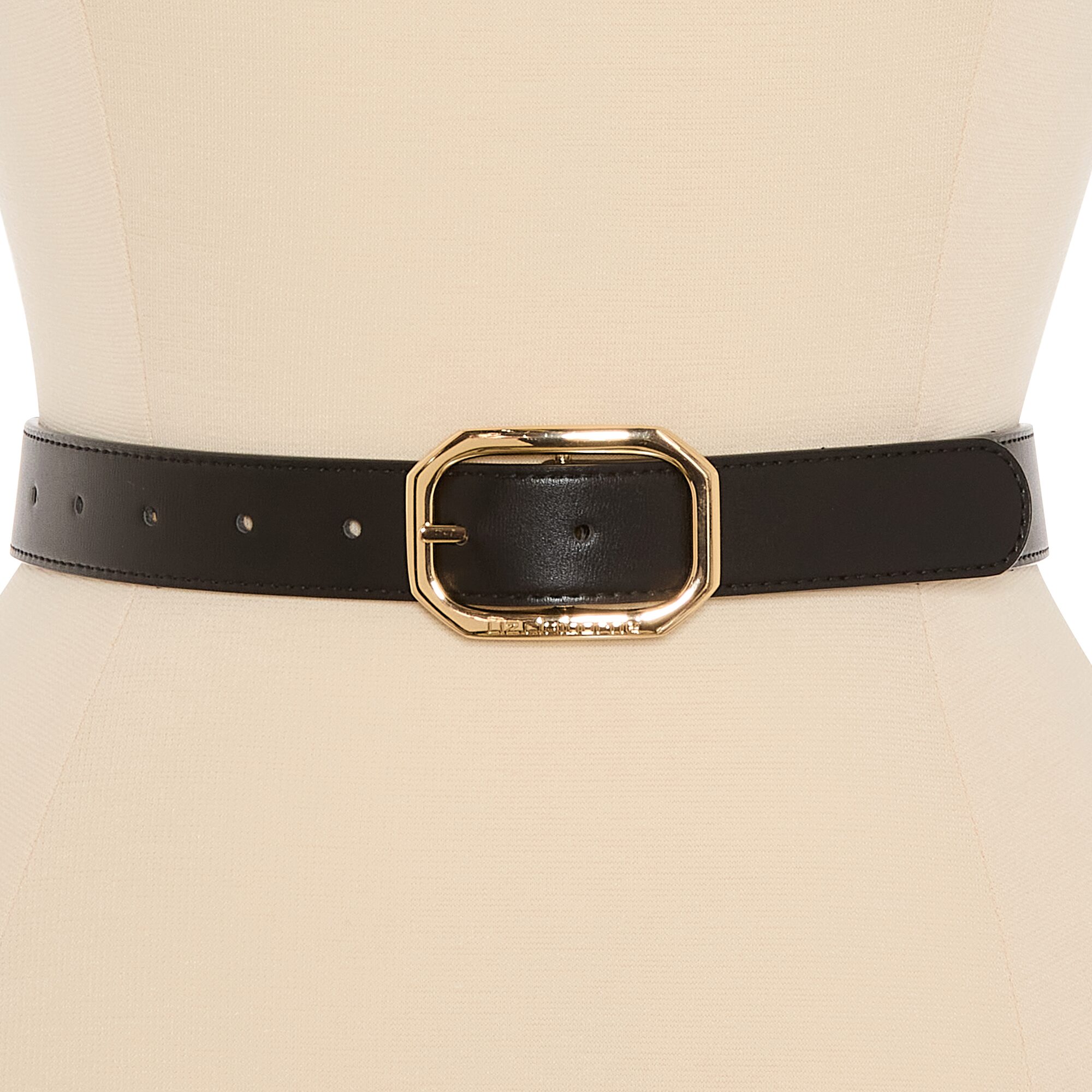 Liz Claiborne 29mm Geo Flip Reversible Womens Belt