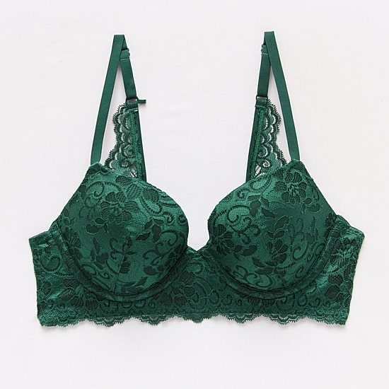Arizona Body Holiday Lace Lightly Lined Demi Bra