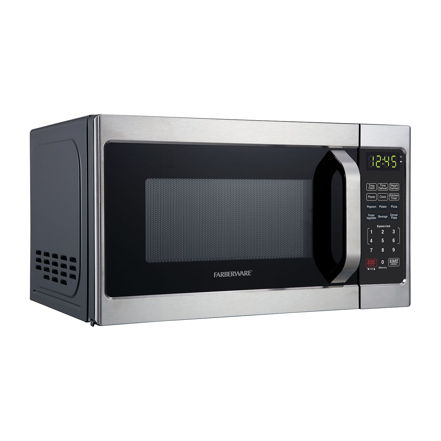 Farberware Classic 0.7 Microwave Oven, Brushed Stainless
