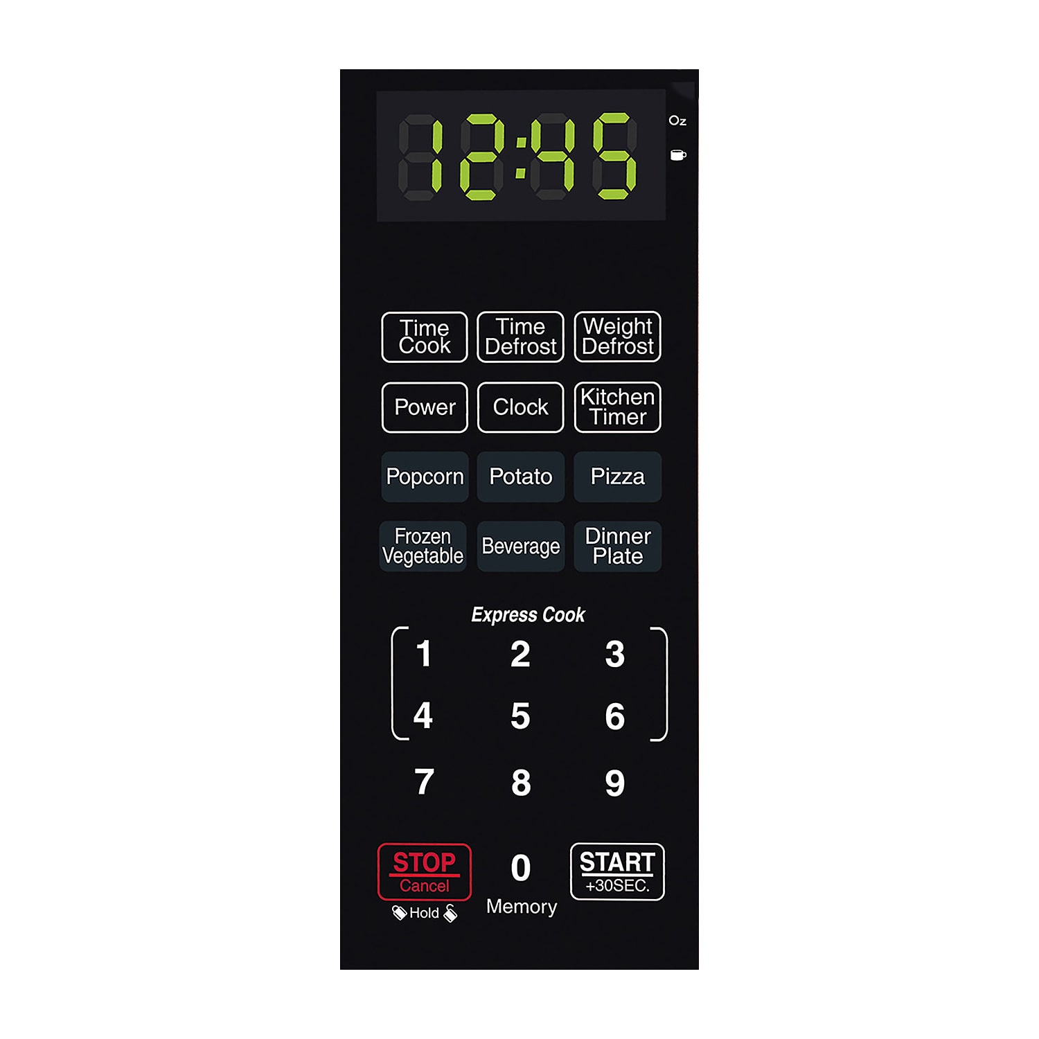 Farberware Classic 0.7 Microwave Oven, Brushed Stainless