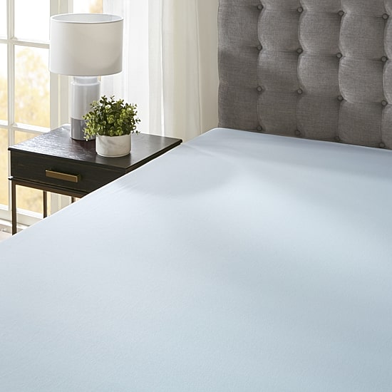 Sleep Philosophy 4" Gel Memory Foam with 3M Cover Mattress Topper