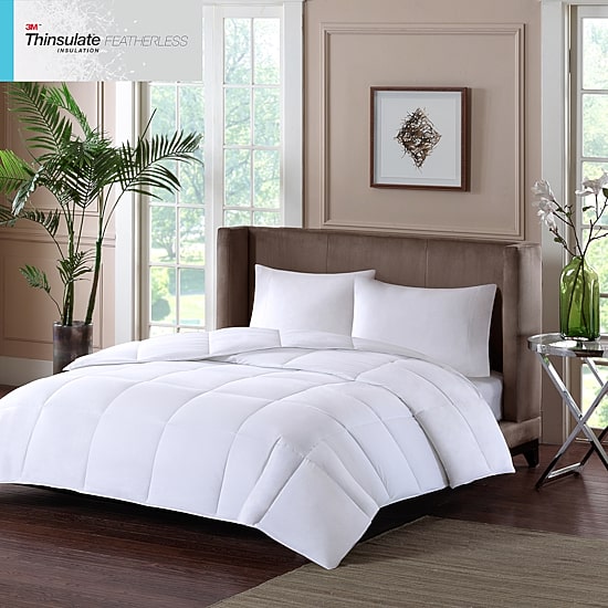 Sleep Philosophy Year Round Warmth 300 Thread Count Cotton Sateen Down Alternative 3M Thinsulate Comforter
