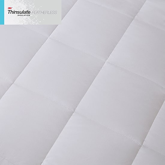 Sleep Philosophy Warmer 300 TC Cotton Sateen Down Alt 3M Thinsulate Comforter