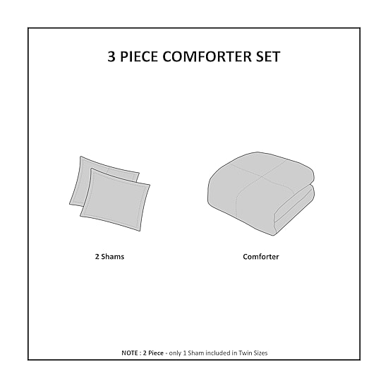 Madison Park Essentials Hartford 3M Scotchgard Down-Alternative Comforter Set