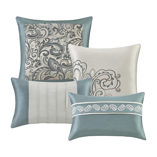 Madison Park Essentials Cadence 24-Pc Complete Bedding Set with Sheets and Window Treatments