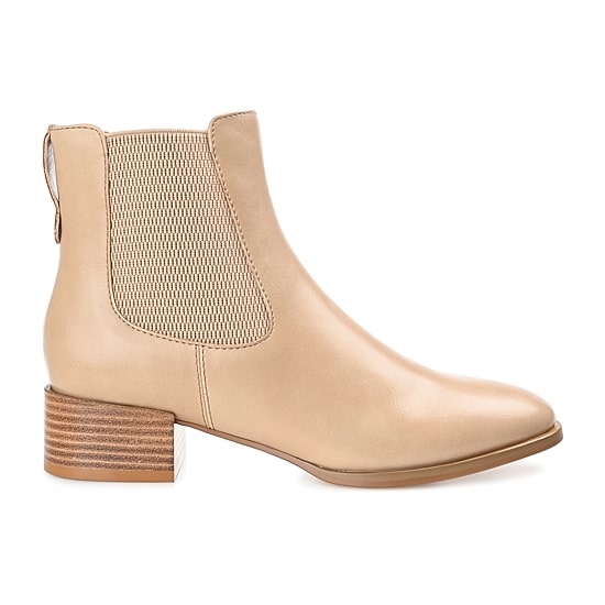 Journee Collection Womens Chayse Stacked Heel Booties