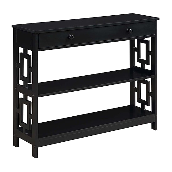 Convenience Concepts Town Square 1-Drawer Console Table