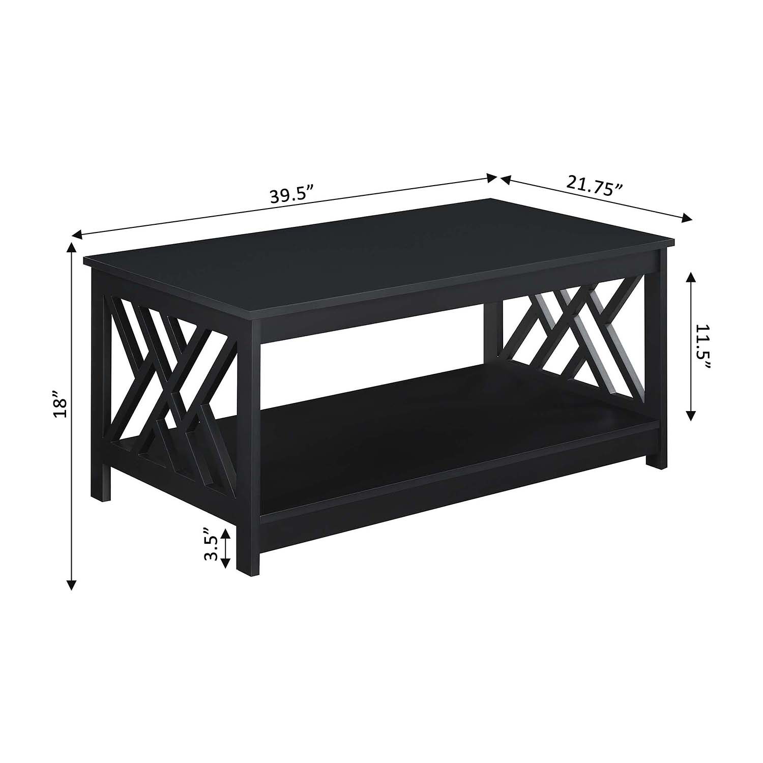 Convenience Concepts Titan Coffee Table