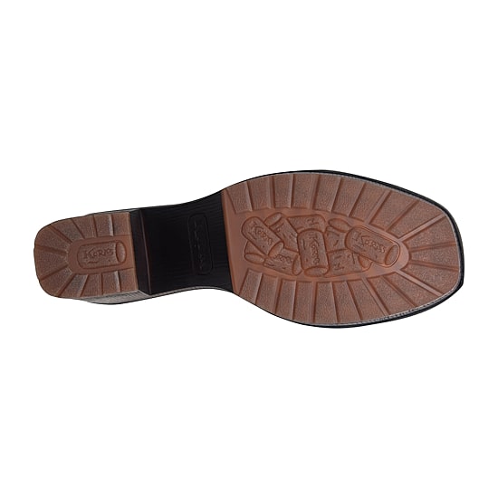 Korks Womens Robin Block Heel Booties