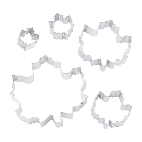 R&M International Llc Maple Leaves 5-pc. Cookie Cutters