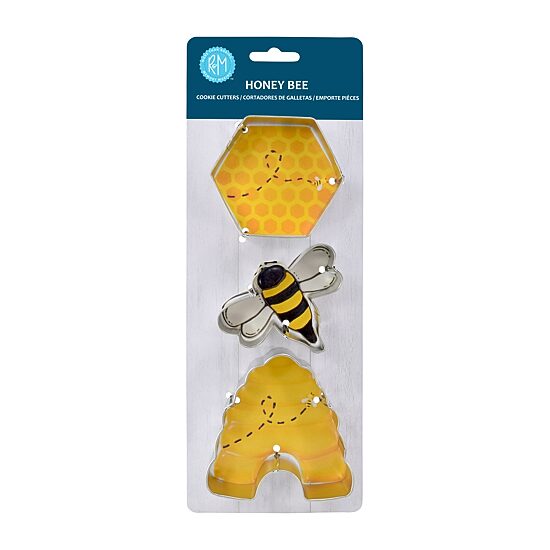 R&M International Llc Honey Bee 3-pc. Cookie Cutters