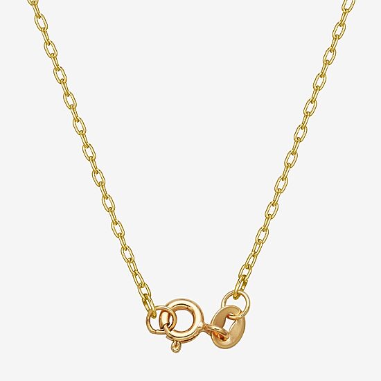 Sparkle Allure Paw Womens White Diamond Accent Pure Silver Over Bronze 18 Inch Pendant Necklace
