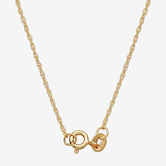 Sparkle Allure Padlock Womens White Diamond Accent Pure Silver Over Bronze 18 Inch Pendant Necklace