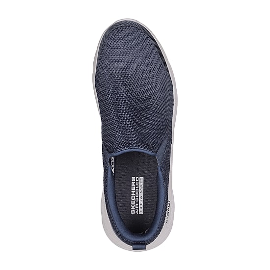 Skechers Hands Free Go Walk Go Walk Flex Mens Slip-On Walking Shoes Wide Width