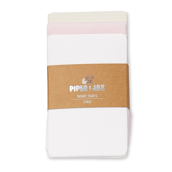 Piper & Jax Baby Girls Multi-Pack 3-pc. Tights