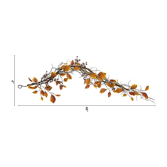Nearly Natural Artificial Foliage Indoor Garland