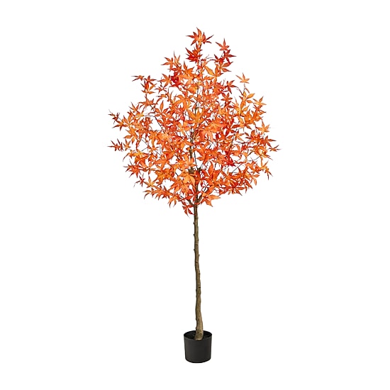 Nearly Natural 6ft Autumn Maple Artificial Plant