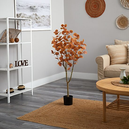 Nearly Natural 4ft Faux Eucalyptus Artificial Plant