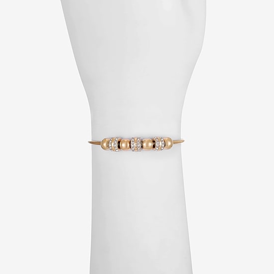 Liz Claiborne Womens Glass Strand Bracelet