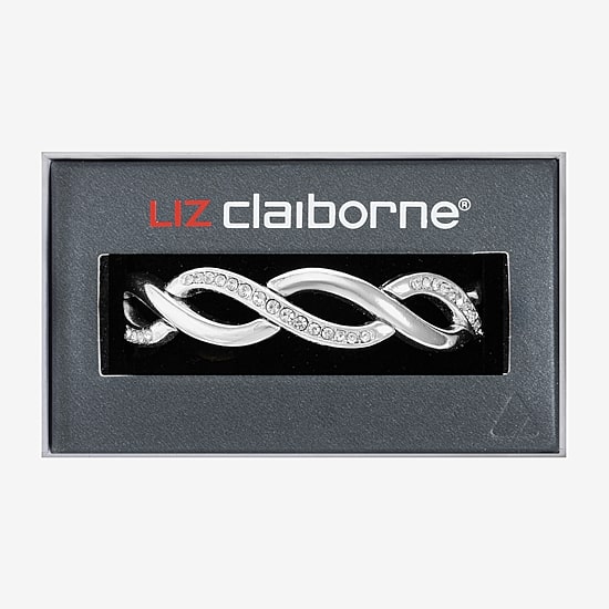 Liz Claiborne Womens Glass Stretch Bracelet