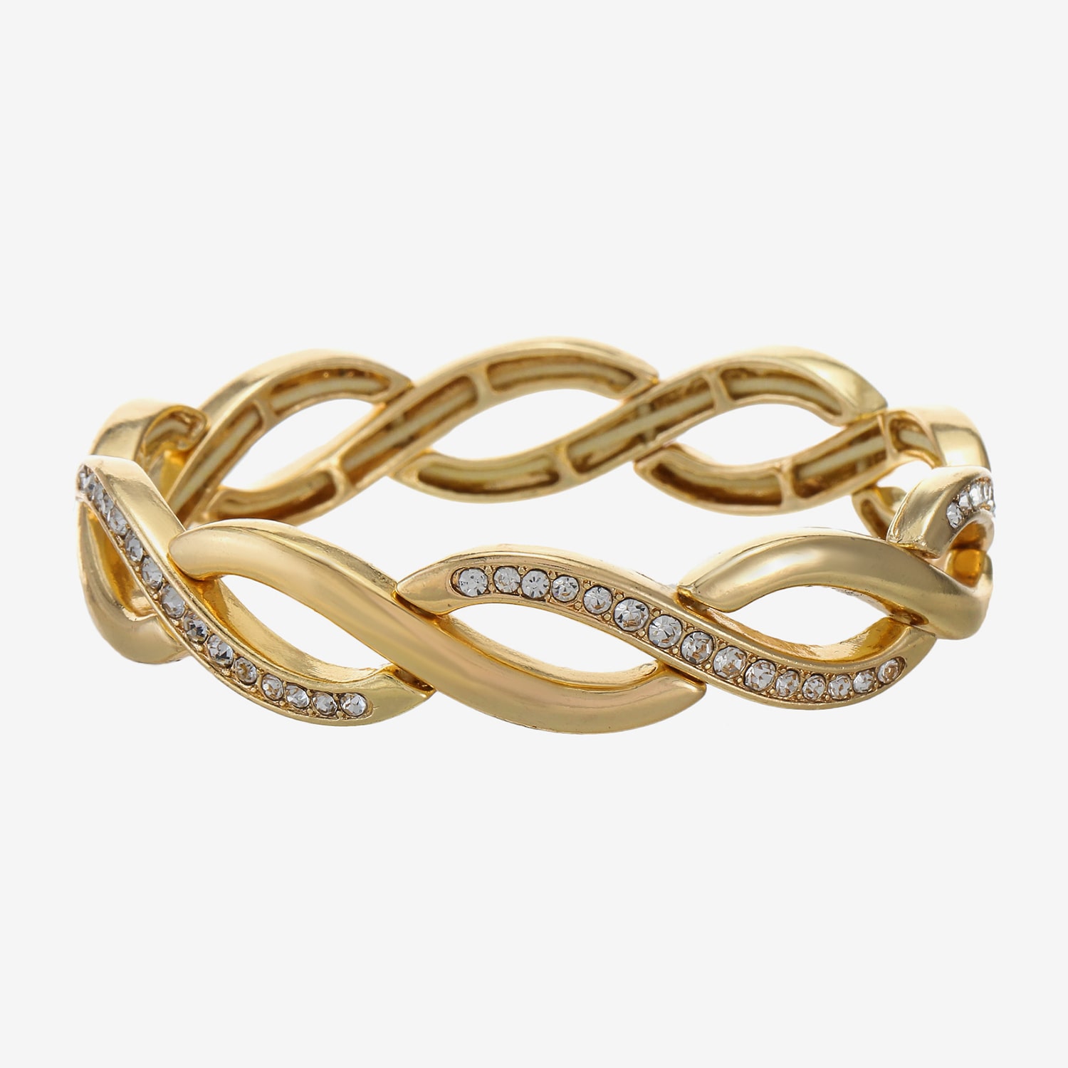 Liz Claiborne Womens Glass Stretch Bracelet