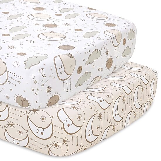 The Peanutshell Starry Skies 5-pc. Crib Bedding Set