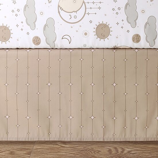 The Peanutshell Starry Skies 5-pc. Crib Bedding Set