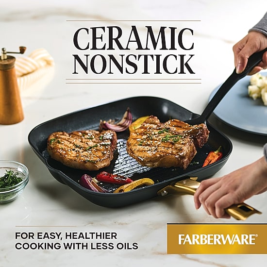 Farberware Induction 11" Square Grill Pan