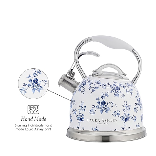 Laura Ashley Stove Top 10-Cup Tea Kettle