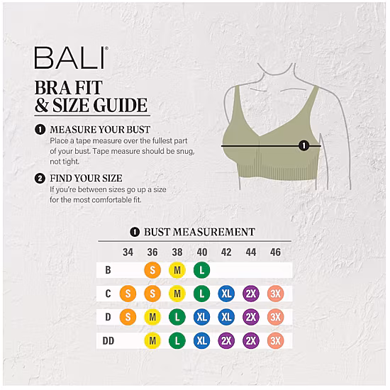 Bali Breathe Cotton Modal Wireless T-Shirt Bra DF7594