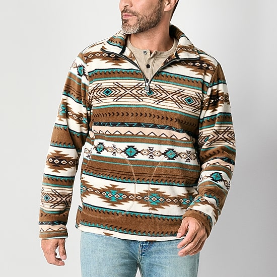 Victory 1/4 Zip Mens Fleece Lightweight Jacket