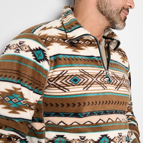 Victory 1/4 Zip Mens Fleece Lightweight Jacket