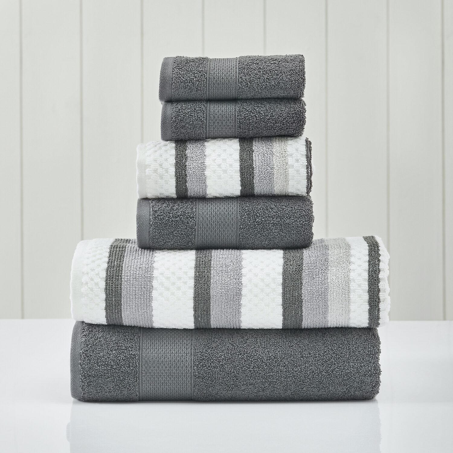 Modern Threads Pax Towel Collection 6-pc. Quick Dry Bath Set