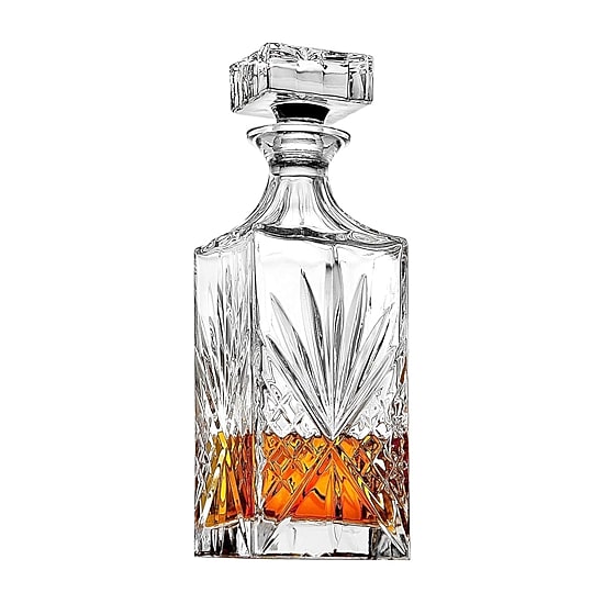 Whiskey and Rye 5-pc. Crystal Decanter Set