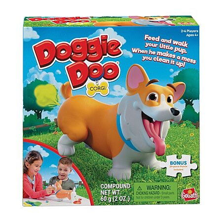 Goliath Doggie Doo Corgi W/ Bonus 24pc Puzzle Table Game - JCPenney