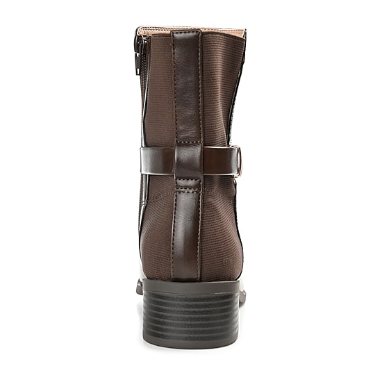 Journee Collection Womens Aubrie Stacked Heel Booties