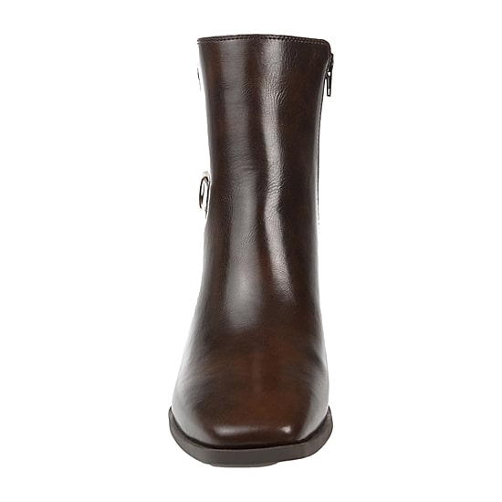 Journee Collection Womens Aubrie Stacked Heel Booties