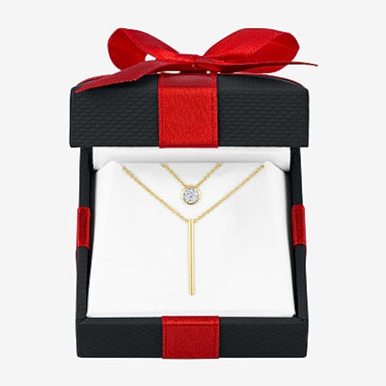 YES, PLEASE! 2-pc. Diamond-Accent Bar Necklace Set in Sterling Silver or 14K Gold Over Silver