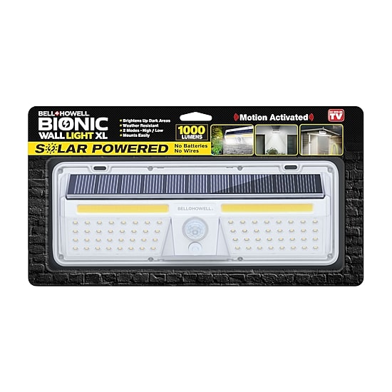 Bell + Howell Bionic Wall Light XL Solar Powered