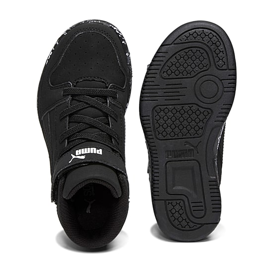 PUMA Rebound Layup Little Kid Boys Basketball Shoes