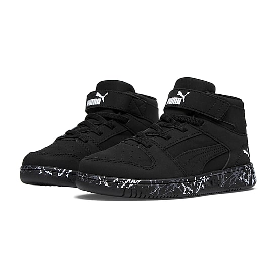 PUMA Rebound Layup Little Kid Boys Basketball Shoes
