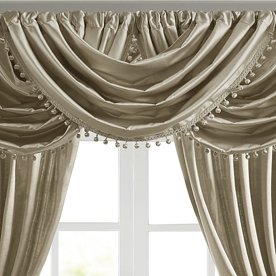 Croscill Avignon Rod Pocket Waterfall Valance
