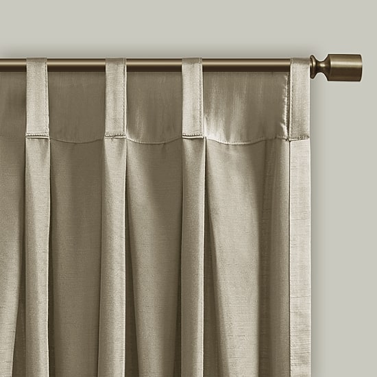Croscill Avignon Rod Pocket Back Tab Light-Filtering Single Curtain Panel