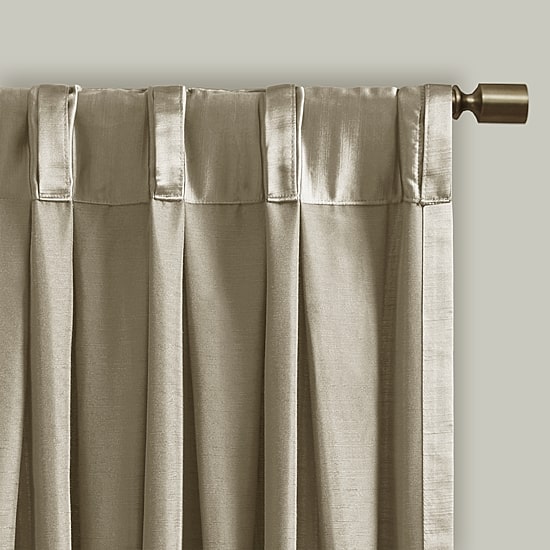 Croscill Avignon Rod Pocket Back Tab Light-Filtering Single Curtain Panel