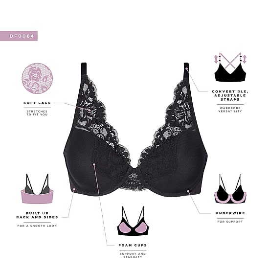 Bali One Smooth You Full Coverage Underwire Full Coverage Bra Df0084
