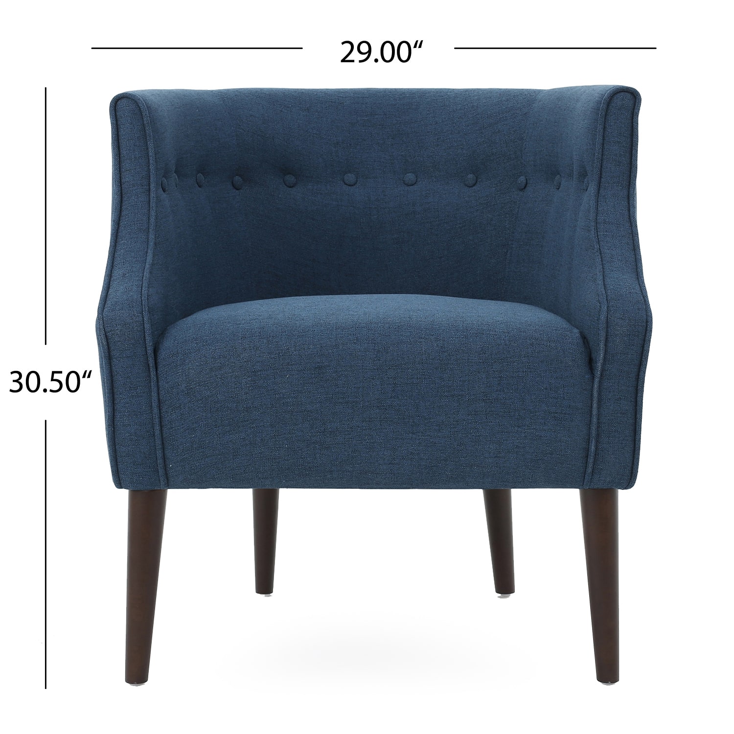 Brandi Tufted Upholstered Club Chair