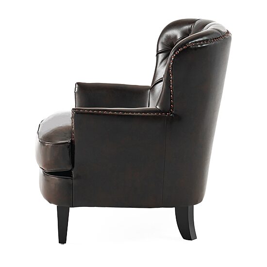 Tafton Tufted Upholstered Club Chair